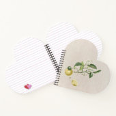 Handgezeichnete wachsende Zitronen Notizblock (Innenseite)