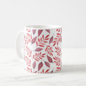Handgezeichnete Wasserfarbe Fallende Herbstleaves Kaffeetasse (Vorderseite Links)