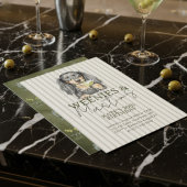 Handgezeichnete Weenys und Martinis-Dackel Einladung