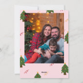 Handgezeichnete Weihnachten und neue Jahreswünsche (Rückseite)