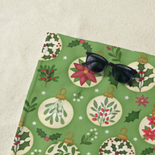 Handgezeichnete Weihnachts-Schmuck-Tücher Strandha Strandtuch