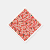 Handgezeichnete Weihnachtsillustrierung Serviette (Ecke)