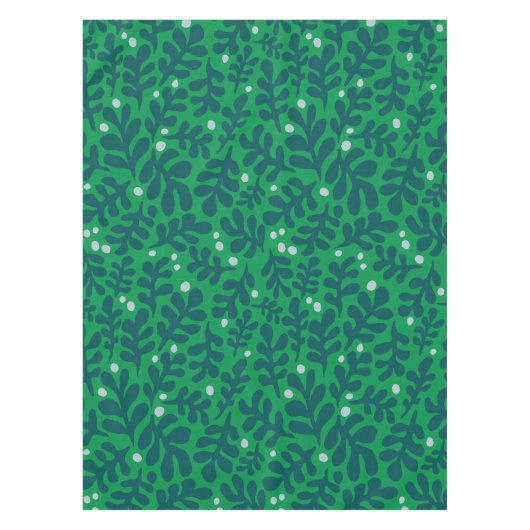 Handgezeichnete Weihnachtsillustrierung Tischdecke (Vorderseite)