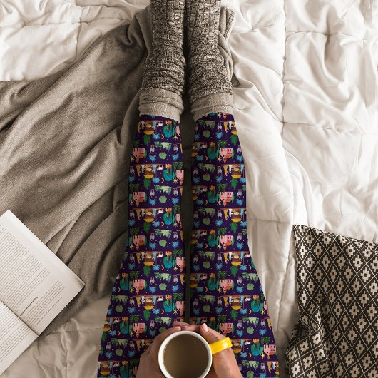 Handgezeichnete Weihnachtskrippe Leggings