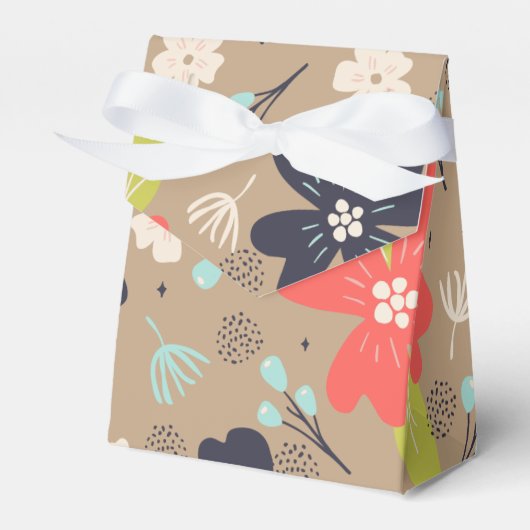 Handgezeichnete Weihnachtsnachtsnacht Geschenkschachtel (Vorderseite)