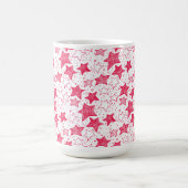 Handgezeichnete Weihnachtssterne Kaffeetasse (Mittel)