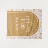 Handgezeichnete Whimsical-Glückwunsch Grad Party H Wandteppich (Vorderseite (Horizontal))