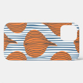 Handgezeichnete Zwiebelwanne pflanzliche Tapete. M Case-Mate iPhone Hülle (Rückseite (Horizontal))