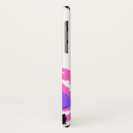 Handgezeichneter Assistent "Du sollst nicht passie Case-Mate iPhone Hülle (Hinten/Links)