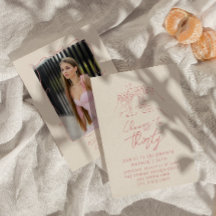 Handgezeichneter Cocktail feiert 30. Geburtstag