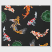 Handgezeichneter Digitalstift auf Leinwand niedlic Geschenkpapier (Flach)