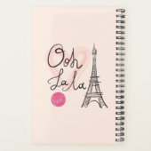 Handgezeichneter Eiffelturm Planer (Rückseite)