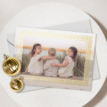 Handgezeichneter Goldfolienrahmen