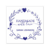 Handgezeichneter Grünkranz Permastempel (Design)