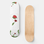 Handgezeichneter Lady-Bug Skateboard (Vorderseite)