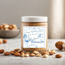 Handgezeichneter letzter Toast an der Küste Bachel