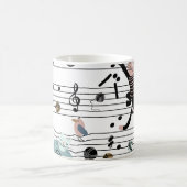 Handgezeichneter niedlicher Cartoon nahtloser Must Kaffeetasse (Mittel)