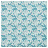 Handgezeichneter Pfingstrosen-Blumenstoff Stoff (Muster)