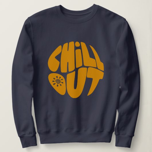 Handgezeichneter Satz in Kugelform Sweatshirt (Design vorne)