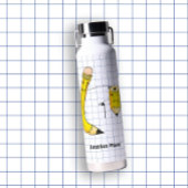 Handgezeichneter Schulgebrauch Trinkflasche