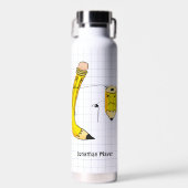 Handgezeichneter Schulgebrauch Trinkflasche (Vorne)