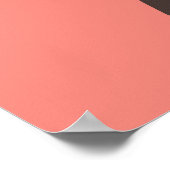 Handgezeichneter schwarzer Tag Konzept Spaß 1/3 Poster (Ecke)