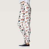 Handgezeichneter Sushi-Mix Leggings (Links)