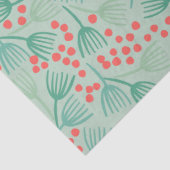 Handgezeichneter Weihnachtsbaum Evergreen Pine Nee Seidenpapier (Detail)