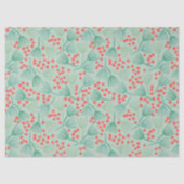 Handgezeichneter Weihnachtsbaum Evergreen Pine Nee Seidenpapier (Vorderseite)