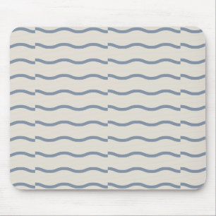 Handgezeichneter welliger Tick-Strich Sanftes Ha Mousepad