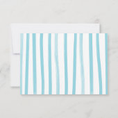 Handgezeichneter Windelkreuz Einladung (Rückseite)