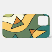 Handgezeichnetes abstraktes Vintages Design Case-Mate iPhone Hülle (Rückseite (Horizontal))