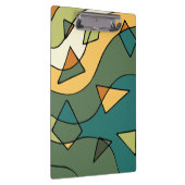 Handgezeichnetes abstraktes Vintages Design Klemmbrett (Rechts)