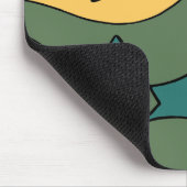 Handgezeichnetes abstraktes Vintages Design Mousepad (Ecke)