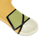 Handgezeichnetes abstraktes Vintages Design Schneidebrett (Ecke)