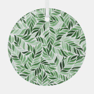 Handgezeichnetes Aquarell-Abstraktes Nahtloses Mus Ornament Aus Glas