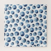 Handgezeichnetes Aquarell Nahtloses Tapete Puzzle (Horizontal)