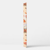 Handgezeichnetes Aquarellmuster nahtlos Case-Mate iPhone Hülle (Rückseite / Rechts)