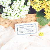 Handgezeichnetes Brautparty Begleitkarte