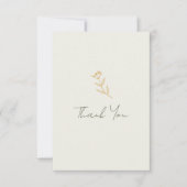 Handgezeichnetes Brautparty Dankeskarte (Vorderseite)