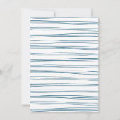 Handgezeichnetes Brautparty Einladung (Rückseite)