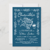 Handgezeichnetes Brautparty Einladung (Vorderseite)