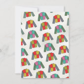 Handgezeichnetes Derby-Party Einladung (Rückseite)