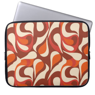 handgezeichnetes ethnisches Muster. Stylishes Desi Laptopschutzhülle