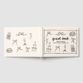 Handgezeichnetes Gästebuch (Voll)