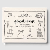 Handgezeichnetes Gästebuch (Vorderseite)