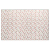 Handgezeichnetes großes Herzen Muster Boho Mädchen Stoff (Yard (91,4 cm))