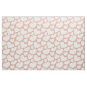 Handgezeichnetes großes Herzen Muster Boho Mädchen Stoff (Fat Quarter (45,7 x 55,9 cm))
