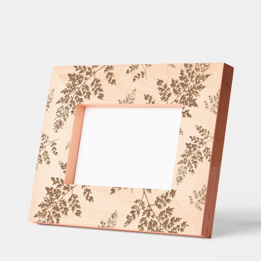 Handgezeichnetes Heckmuster Geätzte Rahmen (Links)