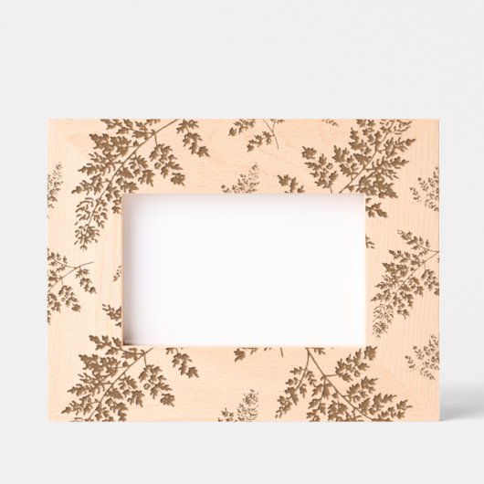 Handgezeichnetes Heckmuster Geätzte Rahmen (Vorderseite)